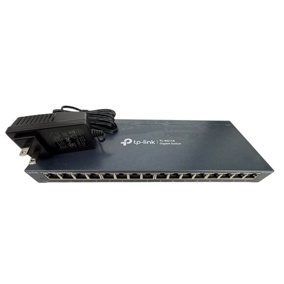 TP-Link TL-SG116 16 Port Gigabit Switch Easy Smart Managed Plug & Play - Picture 1 of 7